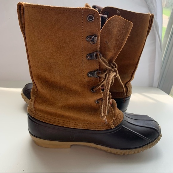 LaCrosse Vintage Women’s Leather Duck Boots Removable Liner - Picture 6 of 16